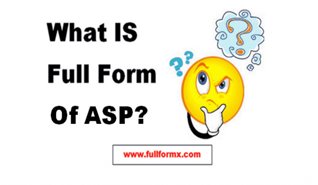 ASP Full Forms