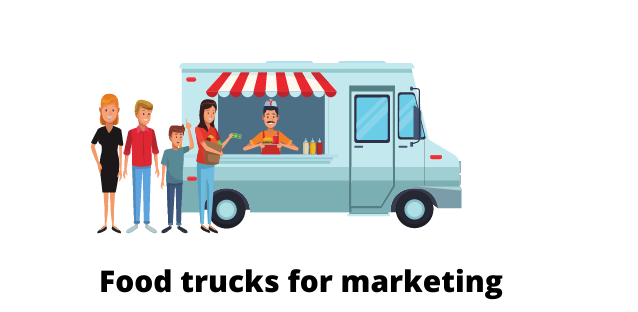 Food trucks for marketing