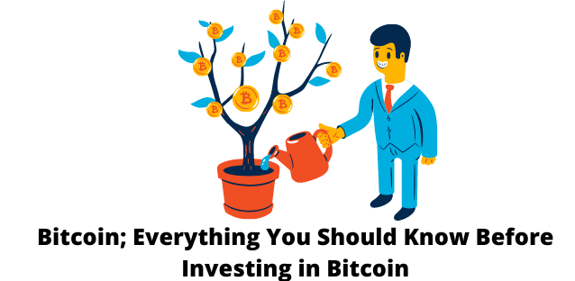 Bitcoin; Everything You Should Know Before Investing in Bitcoin