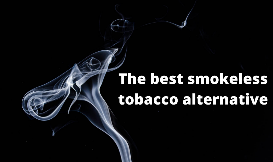 The best smokeless tobacco alternative