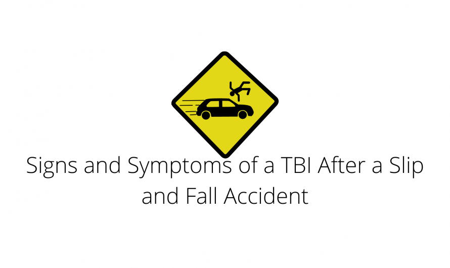 Signs and Symptoms of a TBI After a Slip and Fall Accident
