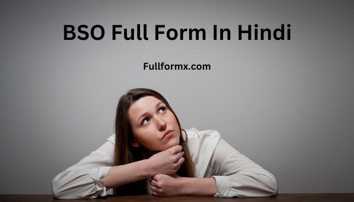 BSO Full Form – BSO Full form in, education Bank, block, Army, medical etc.