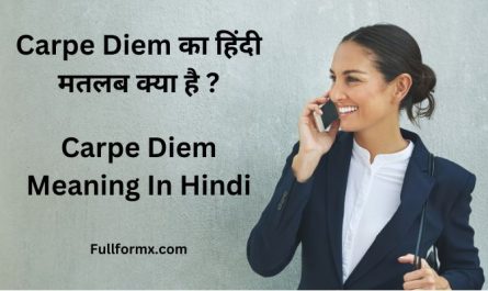 Carpe Diem Meaning In Hindi